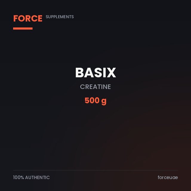 Basix Basix Pure Creatine 500 g