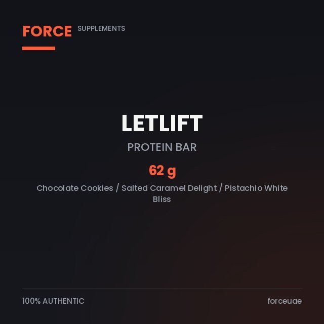 Letlift Protein Bar 62 g